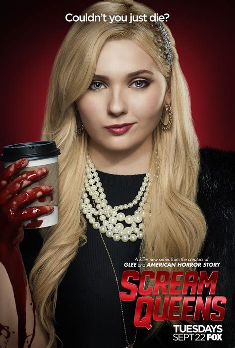 chanel 5 scream queens name|Chanel scream queens shoulder.